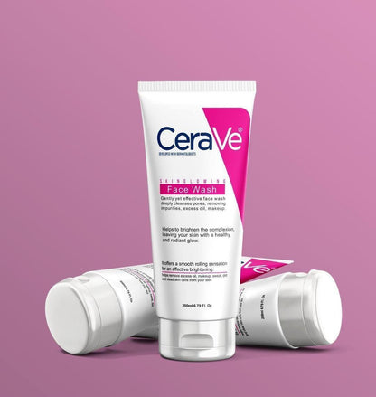 CeraVe Whitening Brightening Face Wash 200ml All Skin Types