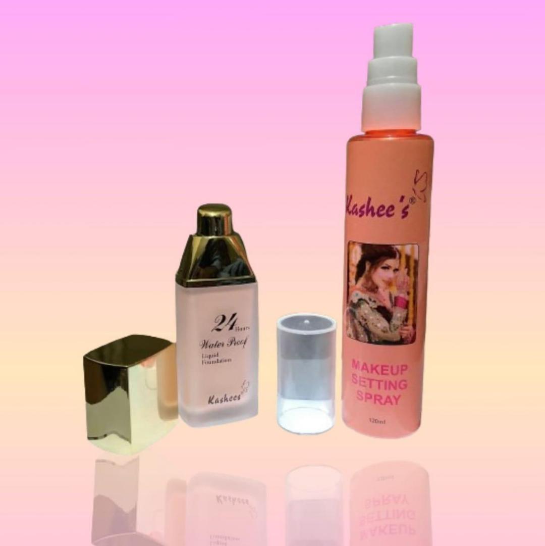 2 in 1 Makeup Set Foundation Spray Long Lasting