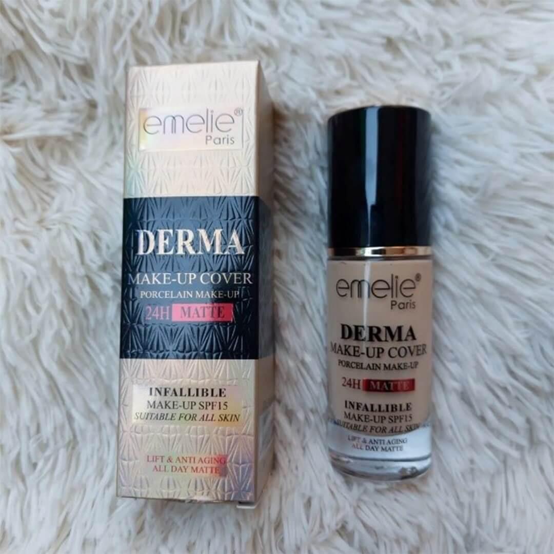 Emelie Derma Make-Up Cover Foundation SPF 15 Matte 40ml