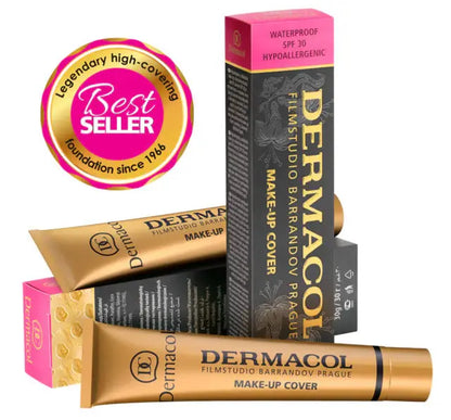 Dermacol Make-Up Cover Foundation – Full Coverage Waterproof SPF 30
