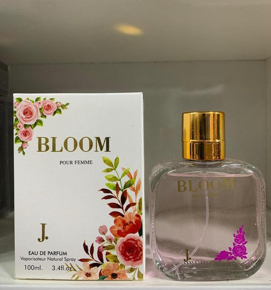 Amaryllis Perfume 100ml Glass Bottle Gold Cap