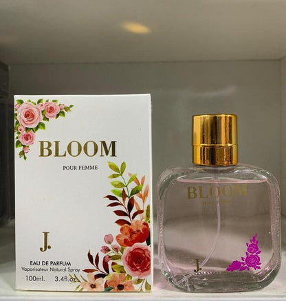 Amaryllis Perfume 100ml Glass Bottle Gold Cap