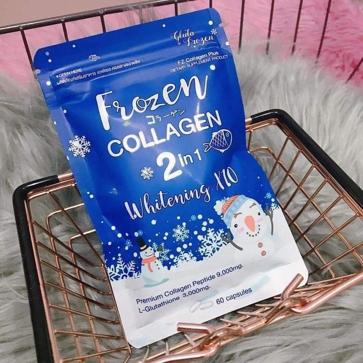 Frozen Collagen Whitening Capsules 60x10 for All Skin Types